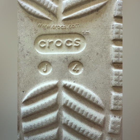 CROCS Yellow Sandals with Platform Sole and Charms - Picture 6 of 8